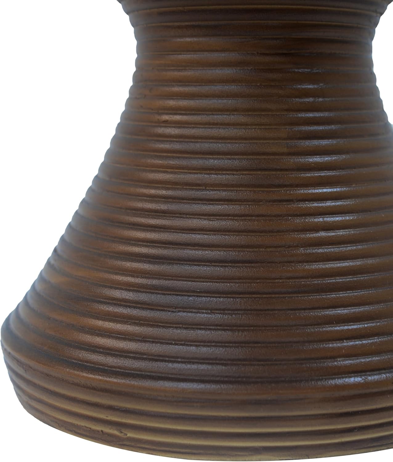 Round Concrete Accent Table 🌿 Half Sphere Patterned Stylish Outdoor & Indoor Table