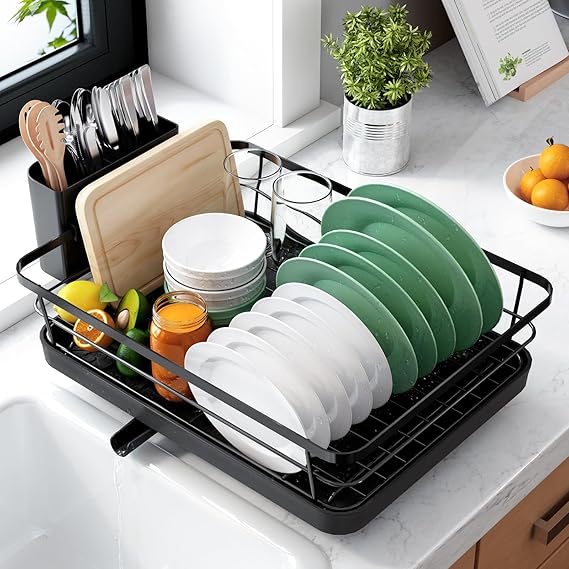Space-Saving Kitchen Rack 🥄 Stainless Steel Counter Organizer for Pantry, Utensils & Accessories