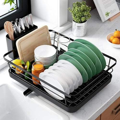 Space-Saving Kitchen Rack 🥄 Stainless Steel Counter Organizer for Pantry, Utensils & Accessories