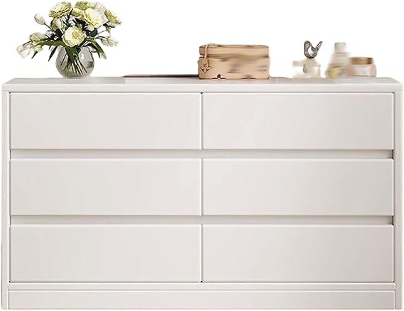 6-Drawer Storage Cabinet 🏠 Elegant Rosewood Organizer for Home Essentials, Bedroom, Living Room & Office