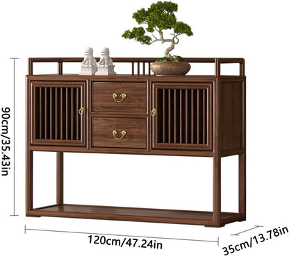 Buffet Cabinet Sideboard 🏠 Modern Chinese-Style Storage for Kitchen, TV Console & Dining Room