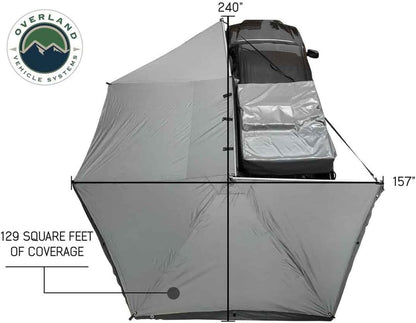 270° Adjustable Outdoor Awning 🌞 Portable Shade Canopy for Camping, Overland Adventures & RV Trips