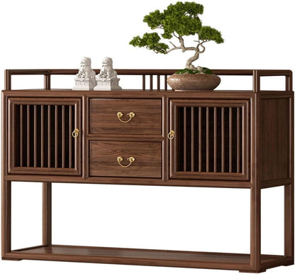 Buffet Cabinet Sideboard 🏠 Modern Chinese-Style Storage for Kitchen, TV Console & Dining Room