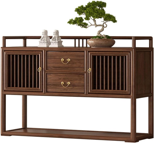 Buffet Cabinet Sideboard 🏠 Modern Chinese-Style Storage for Kitchen, TV Console & Dining Room