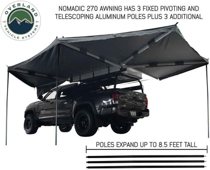 270° Adjustable Outdoor Awning 🌞 Portable Shade Canopy for Camping, Overland Adventures & RV Trips