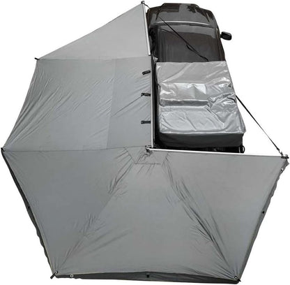 270° Adjustable Outdoor Awning 🌞 Portable Shade Canopy for Camping, Overland Adventures & RV Trips