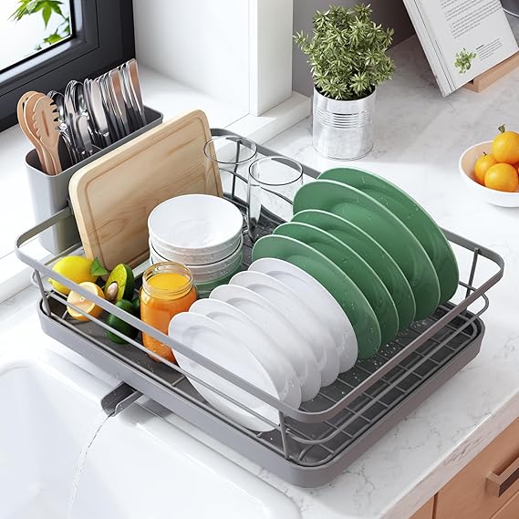 Space-Saving Kitchen Rack 🥄 Stainless Steel Counter Organizer for Pantry, Utensils & Accessories