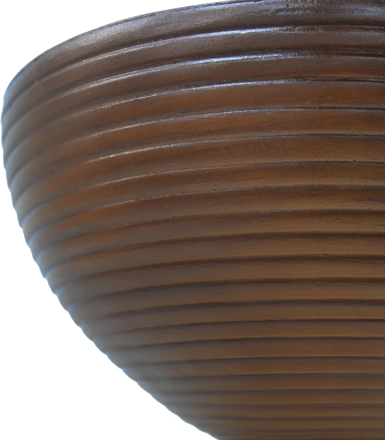 Round Concrete Accent Table 🌿 Half Sphere Patterned Stylish Outdoor & Indoor Table