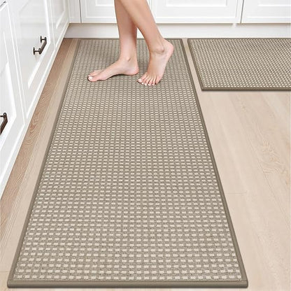 Washable Cushioned Runner Rug 🏡 Non-Slip Durable Floor Mat for Hallways, Kitchens & Entryways
