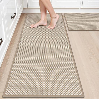 Washable Cushioned Runner Rug 🏡 Non-Slip Durable Floor Mat for Hallways, Kitchens & Entryways